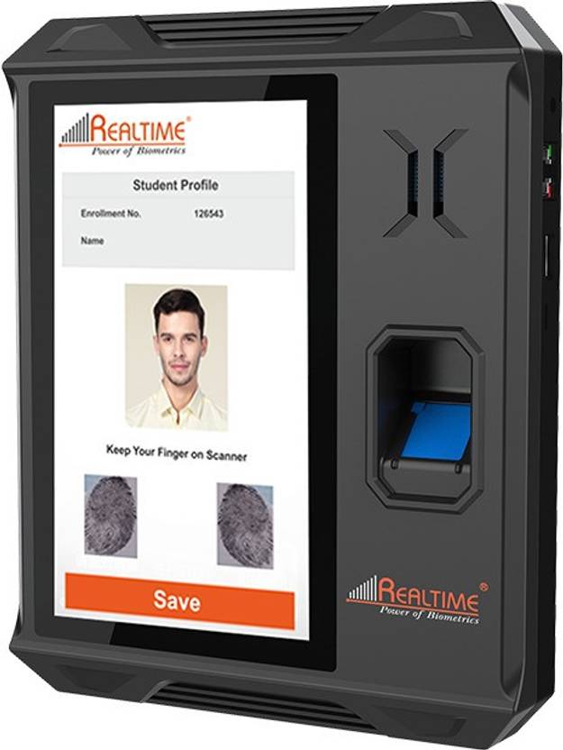 Realtime T503 ADHAAR ENABLE BIOMETRIC ATTENDANCE DEVISCE Time & Attendance Price in India Buy