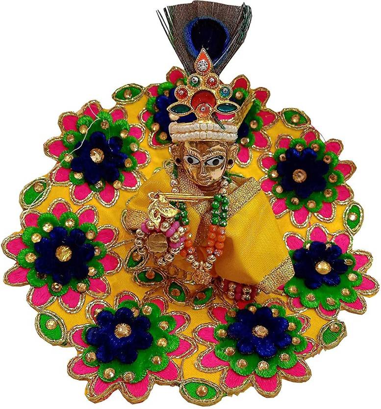Krishna's World 6 INCHDesigner Laddu Gopal ji/Krishna ji Dress with
