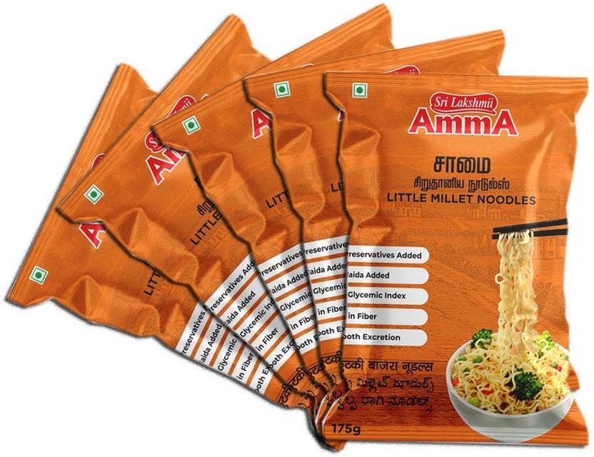 SRI LAKSHMI AMMA Little Millet Instant Noodles Vegetarian Price in