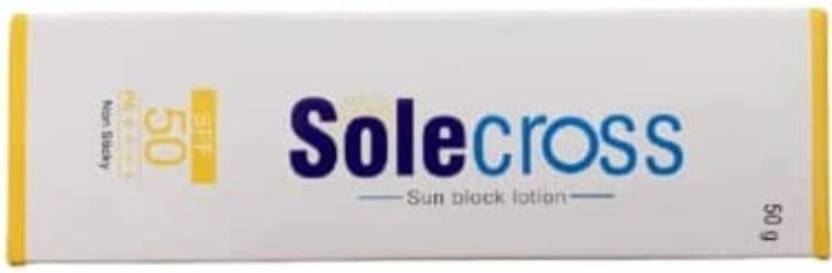 solecross sunscreen lotion