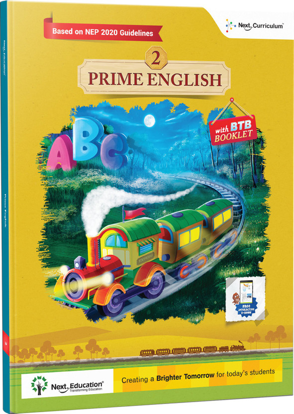 Next Next Education Prime English TextBook for - Secondary School CBSE 2nd class / Level 2 New Education Policy (NEP) Edition(Paperback, Next Education) - Flipkart Deal