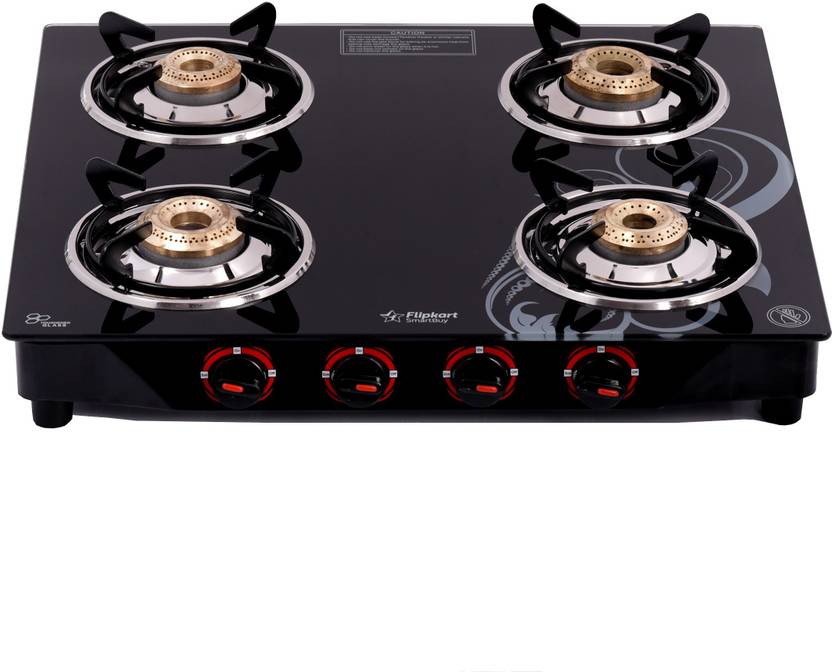 Flipkart SmartBuy Glass Manual Gas Stove Price in India Buy Flipkart