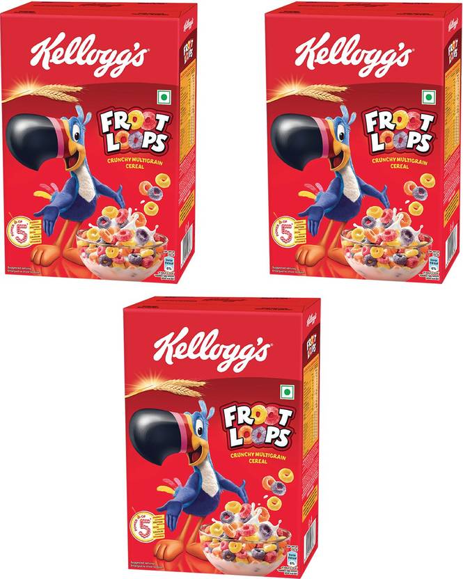 Kellogg's Froot Loops Original, Mixed Fruit Flavor Box Price in India