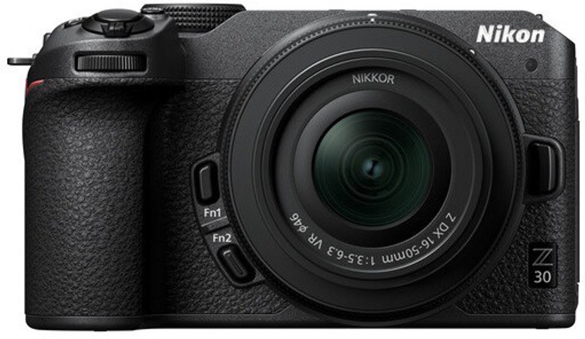 NIKON Z30 Mirrorless Camera Z DX 18 - 140 mm f/3.5 - 6.3 VR Lens(Black)
