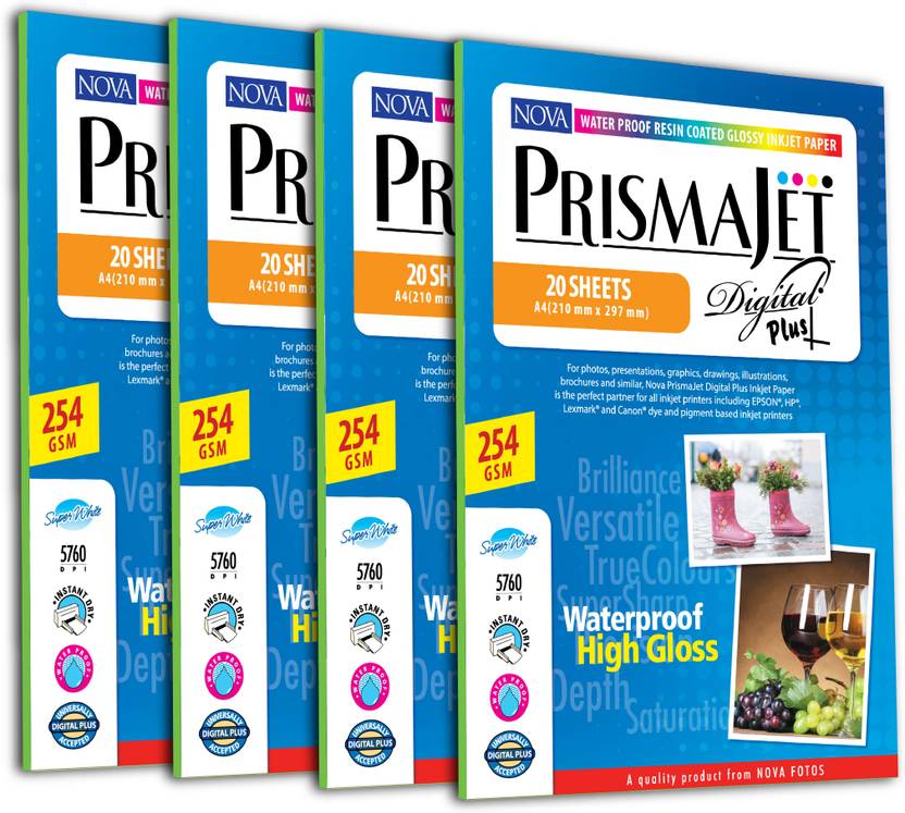 NOVA PRISMAJET Digital Plus High Glossy Water Proof
