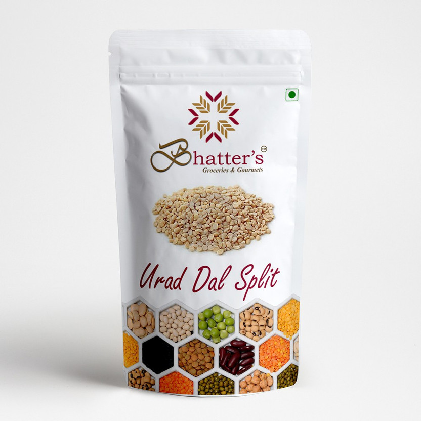 Bhatter's Groceries & Gourmet Urad Dal (Split/Chilka)(500 g)