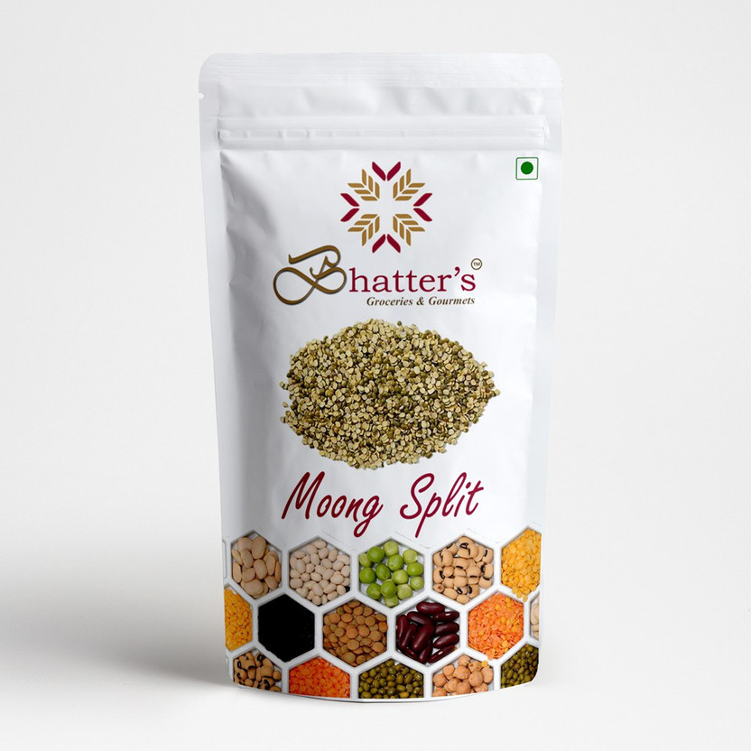 Bhatter's Groceries & Gourmet Moong Dal (Split/Chilka)(500 g)