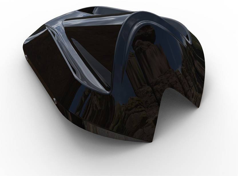Saiga Parts Seat Cowl Type 1.0 for Yamaha R15 V3 Gloss Black Bike