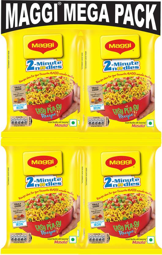 Maggi Mega Pack Masala Instant Noodles Vegetarian(12 x 70 g) Instant