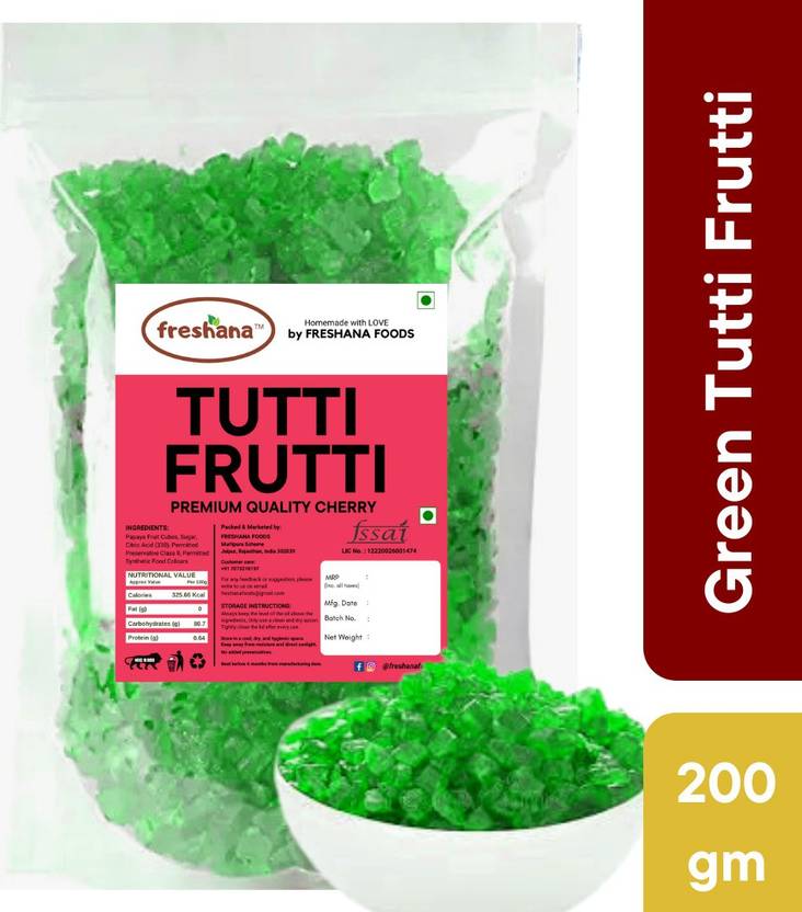 freshana Green TuttiFrutti,200G Cherries Price in India Buy freshana