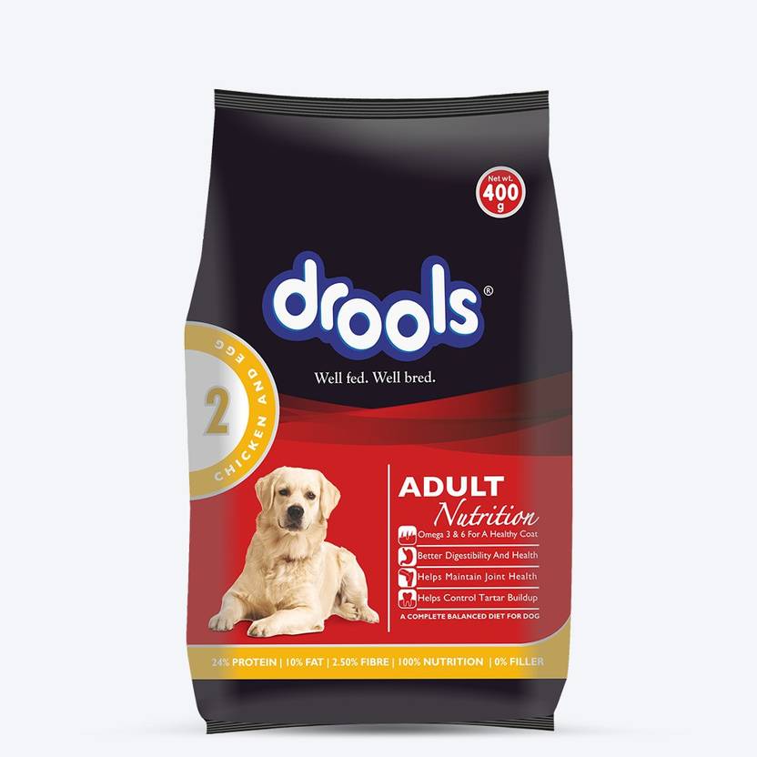 Drools Drools Chicken and Egg Adult Dry Dog Food Chicken 12 kg Dry