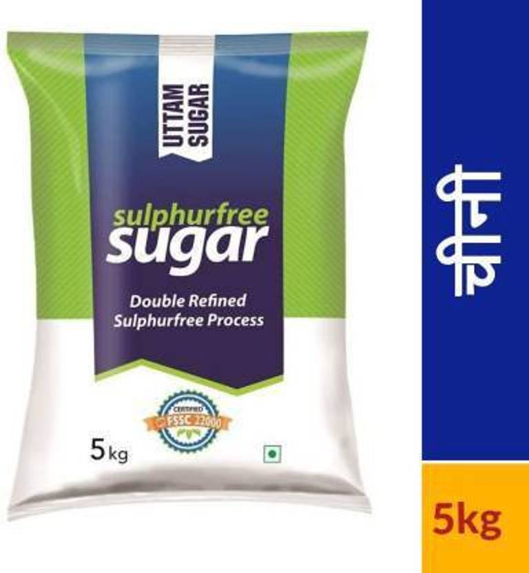 Uttam Sulphurfree Sugar 5 kg Sugar Price in India Buy Uttam