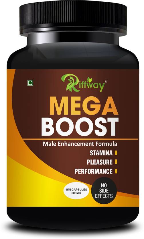 Riffway Mega Boost Natural Capsule For Long Timing Bigger Harder Male ...