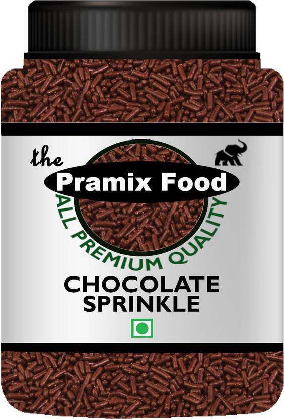 Pramix Dark Chocolate Sprinkles ( Vermicelli), Cake Sev 100g