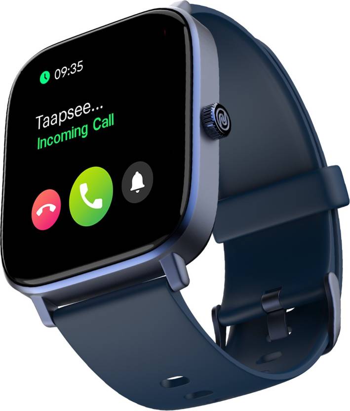 Noise ColorFit Icon 2 1.8 Display, Bluetooth Calling, AI Voice Assistance Smartwatch  (Blue Strap, Regular)