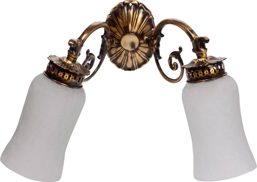 Decolight Antique Brass Wall Light C Look Double Lights Decolight Antique Brass Wall Light C Look Double Lights Lamp Shade