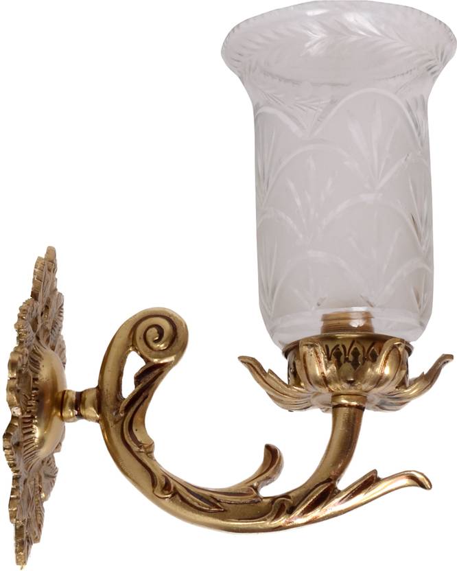 Decolight Antique Brass Wall Light Sunflower Design Single Decolight Antique Brass Wall Light Sunflower Design Single Lights Lamp Shade