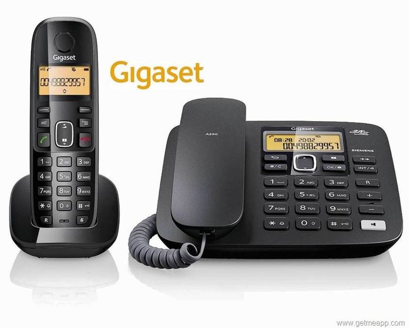 Gigaset A590 Corded & Cordless Landline Phone Price in India - Buy Gigaset A590 Corded & Cordless Landline Phone online at... 