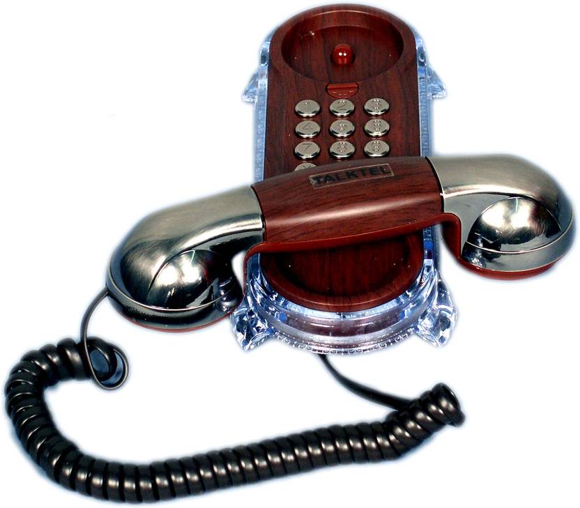 Talktel F-2 Ni Corded Landline Phone (Nickel) 