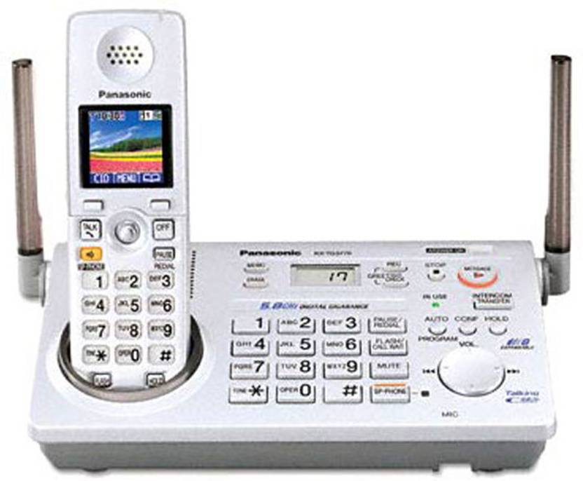 Panasonic PAKXTG5776 Cordless Landline Phone with Answering Machine