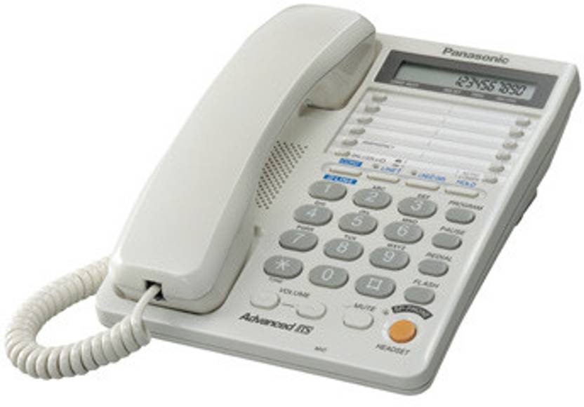 Panasonic KX-T2378MXWD Corded Landline Phone Price in India - Buy