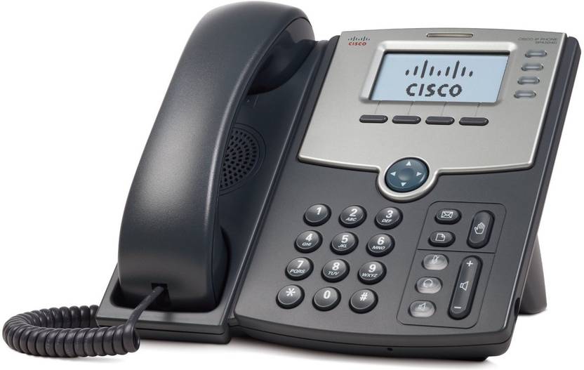 CISCO SPA 504G 4Line IP Phone Corded Landline Phone Price in India