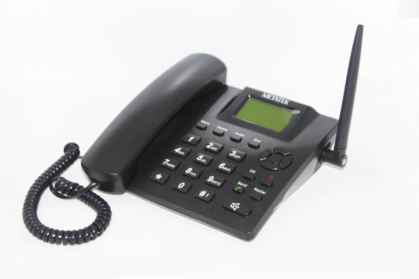 Metatek MT-6188 GSM Sim Based FM Radio Cordless Landline Phone