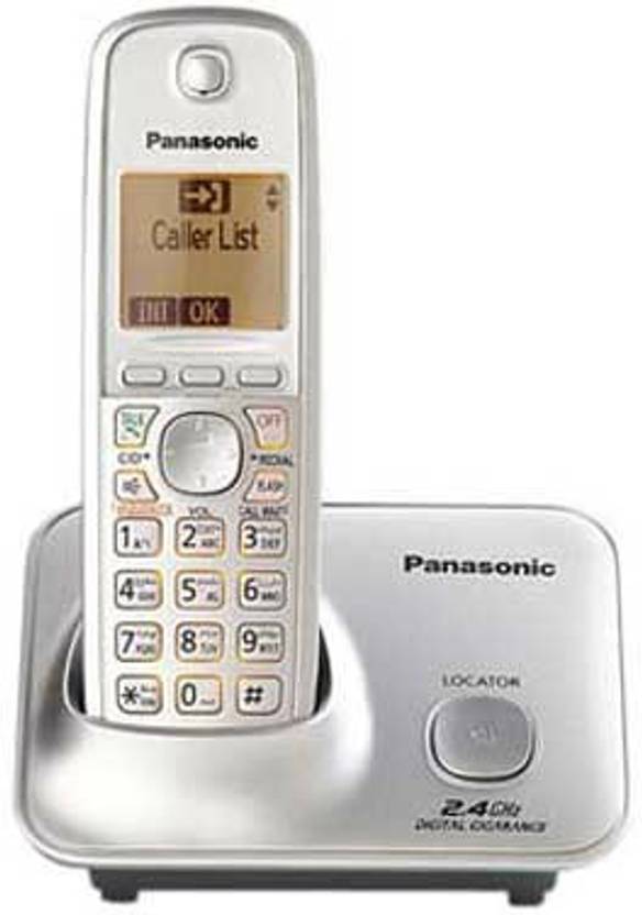 Panasonic KXTG3711SX Cordless Landline Phone Price in India Buy