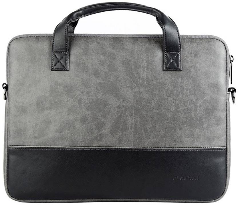 Stuffcool 13 Inch Laptop Messenger Bag Grey Black Price In India Stuffcool 13 Inch Laptop Messenger Bag