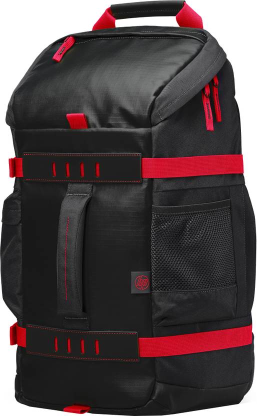 HP 15.6 inch Odyssey Backpack 15.6 L Laptop Backpack Red, Black Price in India