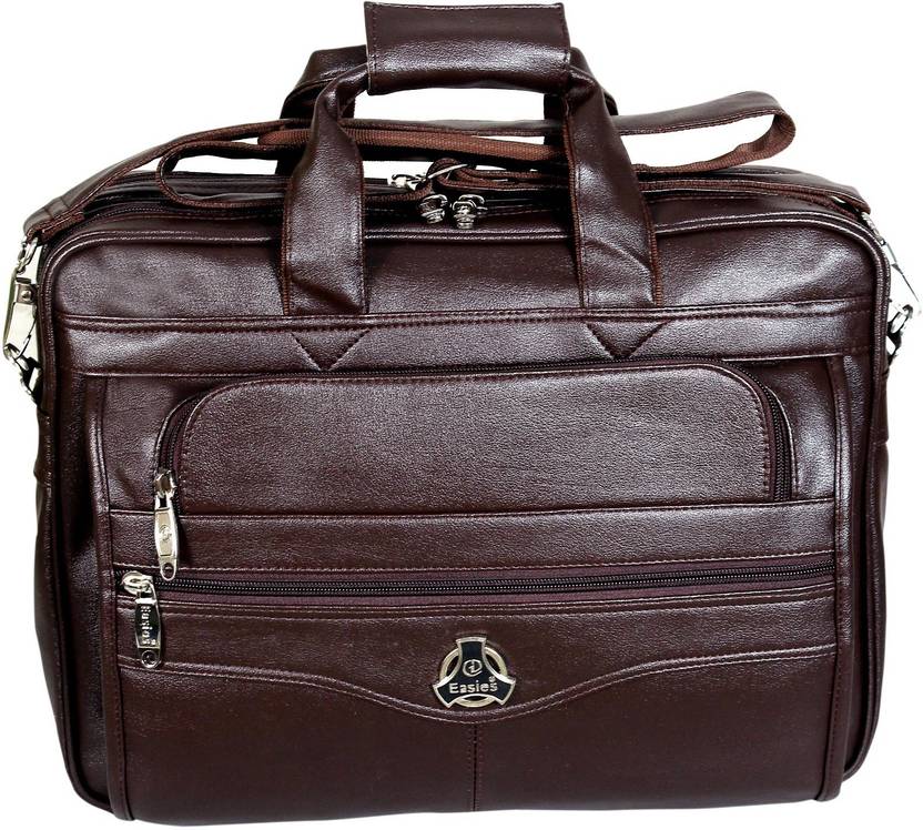 Easies 17 Inch Laptop Messenger Bag Brown Price In India Easies 17 Inch Laptop Messenger Bag