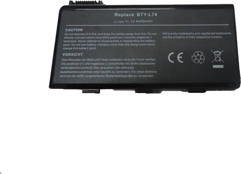 MSI BTY-L74 6 Cell Laptop Battery - MSI : Flipkart.com