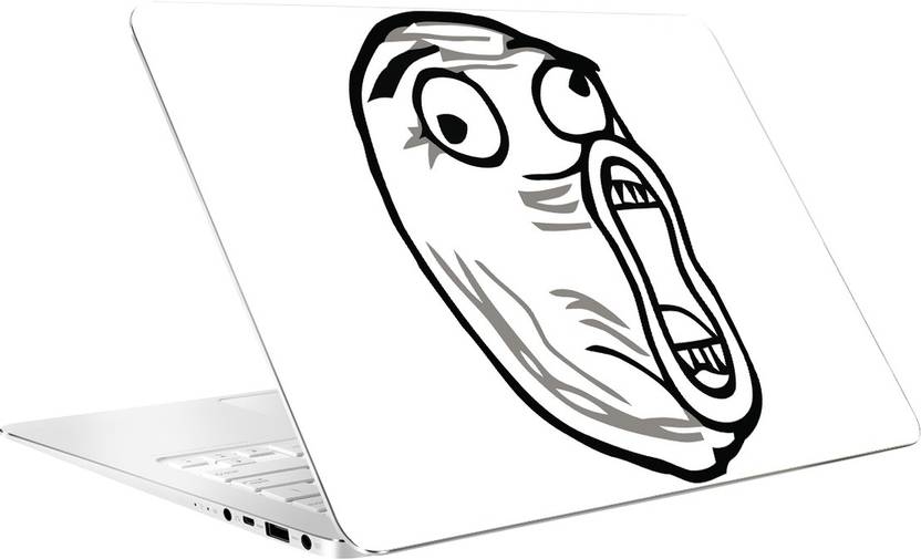Avoir Images Av Styles Lol Troll Face Laptop Skin Vinyl Laptop Decal 15 6 Price actualisé salutations