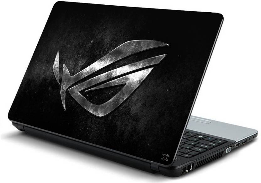 Psycho Art Republic Of Gamers Asus Dirty Logo Vinyl Laptop Decal 15 6