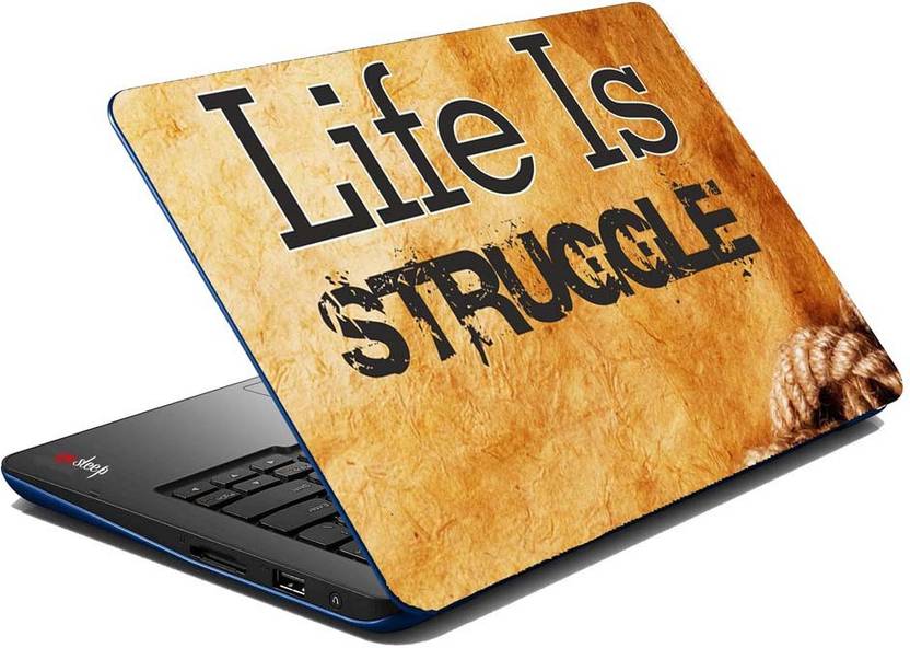 meSleep Struggle Vinyl Laptop Decal 15.6