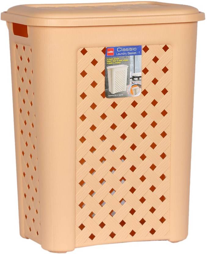 House Of Quirk 15 White Laundry Basket Buy House Of Quirk 15