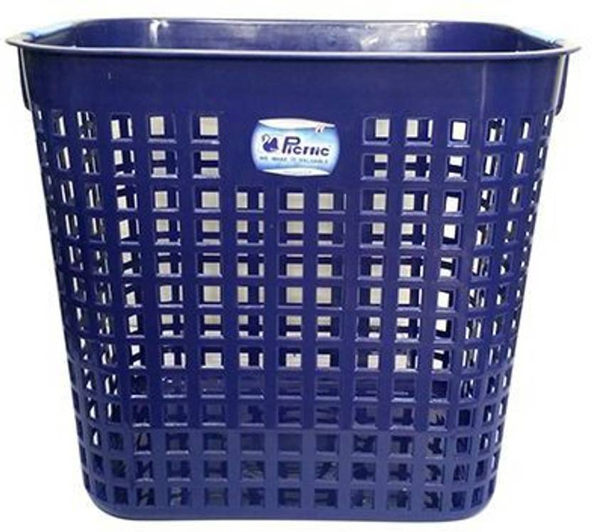Homeeware 10 L Dark Blue Laundry Basket Buy Homeeware 10 L Dark Blue Laundry Basket Online at
