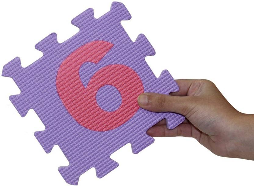 EVA 6 mm Thick Interlockable Puzzle Foam Floor Mats Price in India