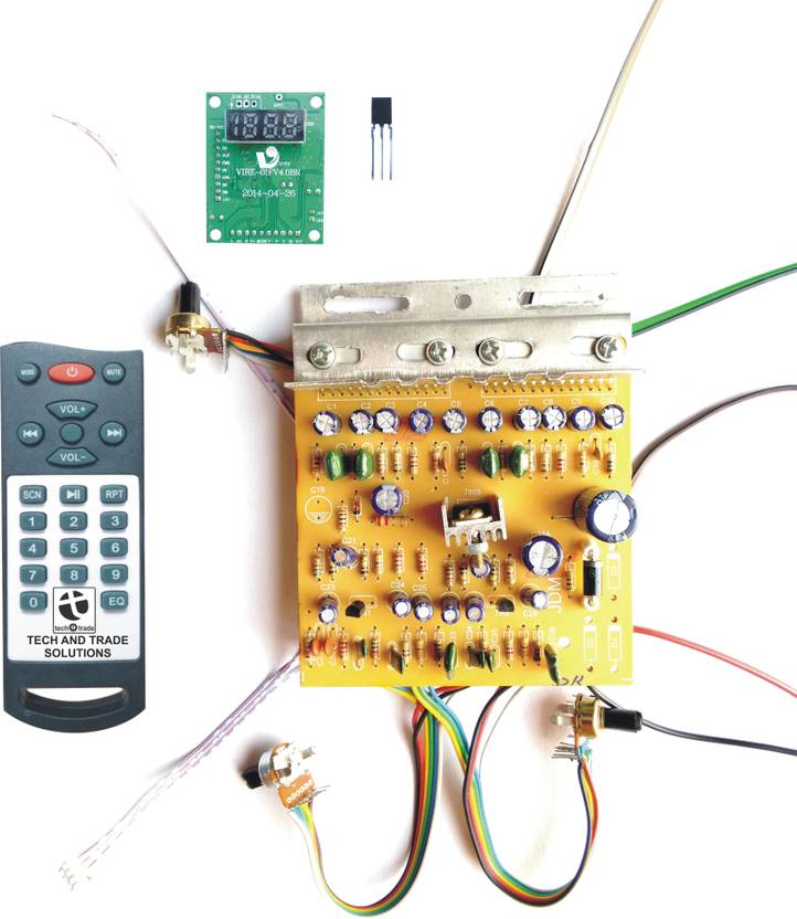 Tech And Trade 100w Diy Stereo Audio Amplifier Circuit Kit Board Tech And Trade 100w Diy Stereo Audio Amplifier Circuit Kit Board Bass Treble 4440 Ic Sound