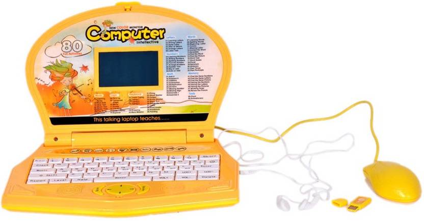 Toybee New COLOUR Monitor Computer Intellective With Mouse Earphones 