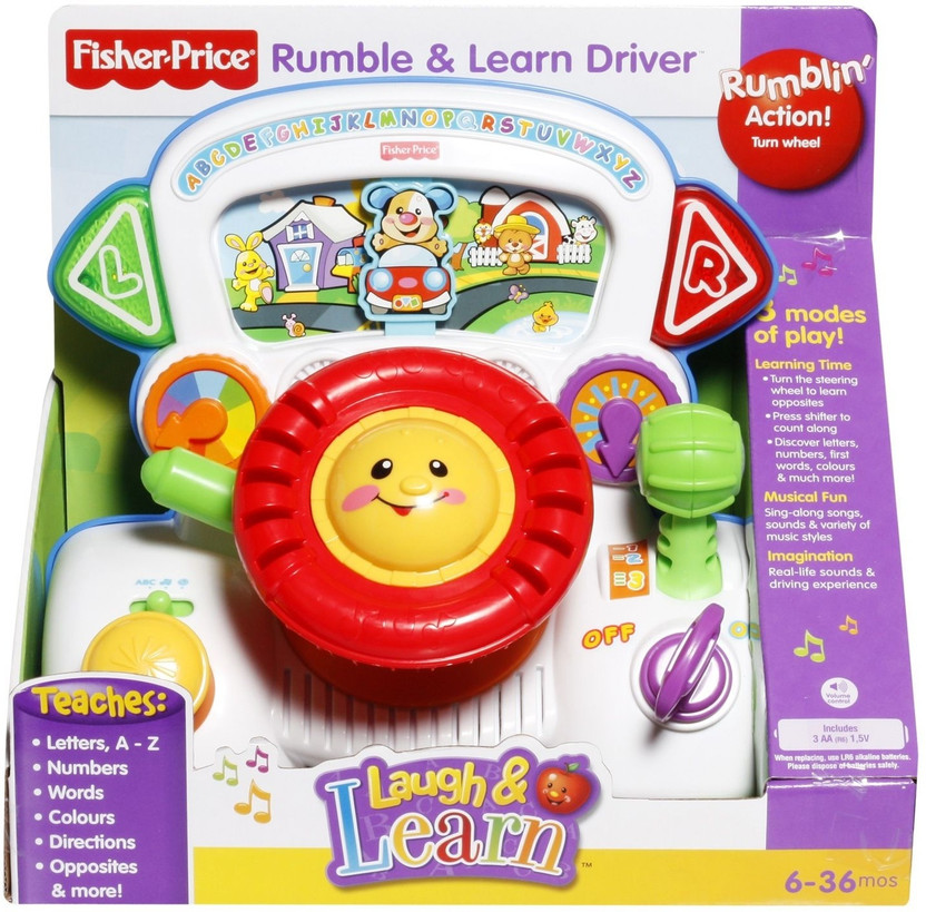 fisher price laugh and learn steering wheel