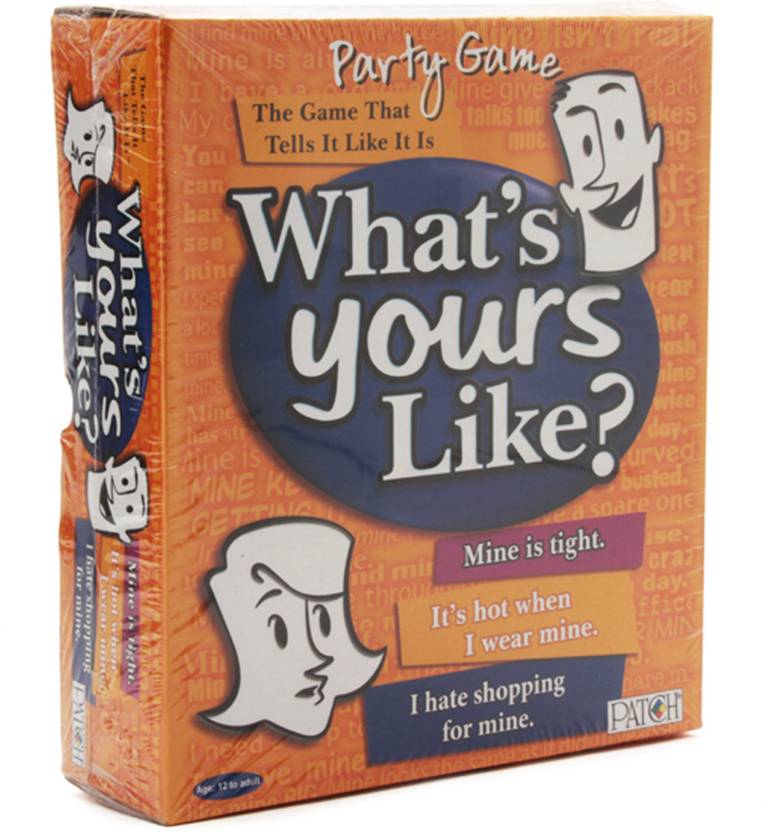 ToyKraft What's Yours Like? Party & Fun Games Board Game What's Yours