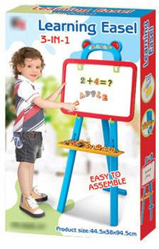phoenix kids 3 in 1 creative drawing magnetic board easel price in