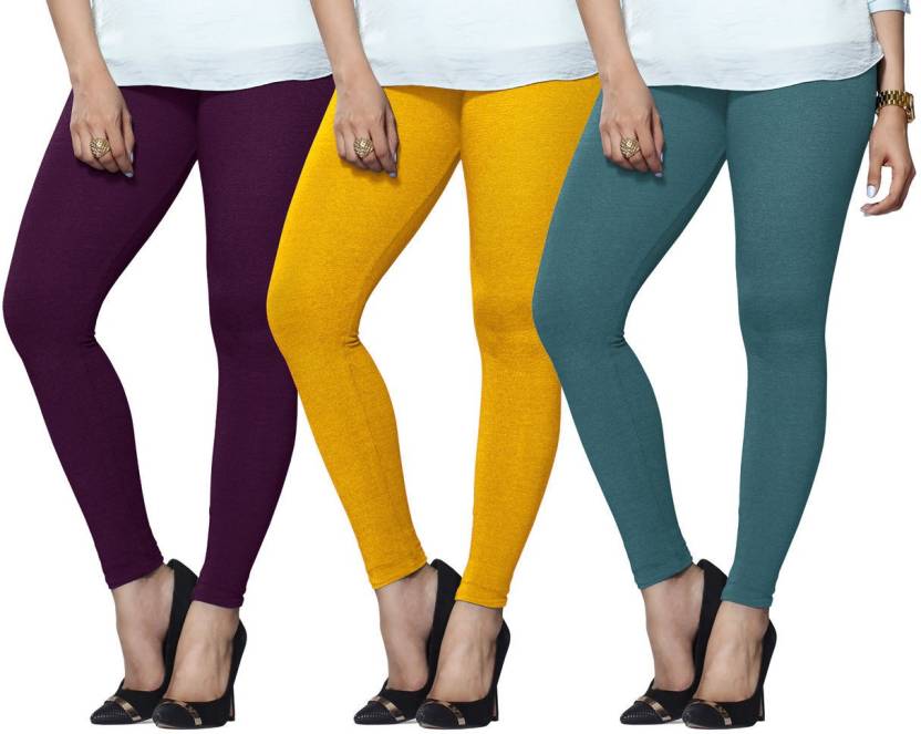 Buy online Soft Colors Women's Skinny Fit Ethnic Wear Ankle Length Leggings  from Capris & Leggings for Women by Soft Colors for ₹369 at 63% off