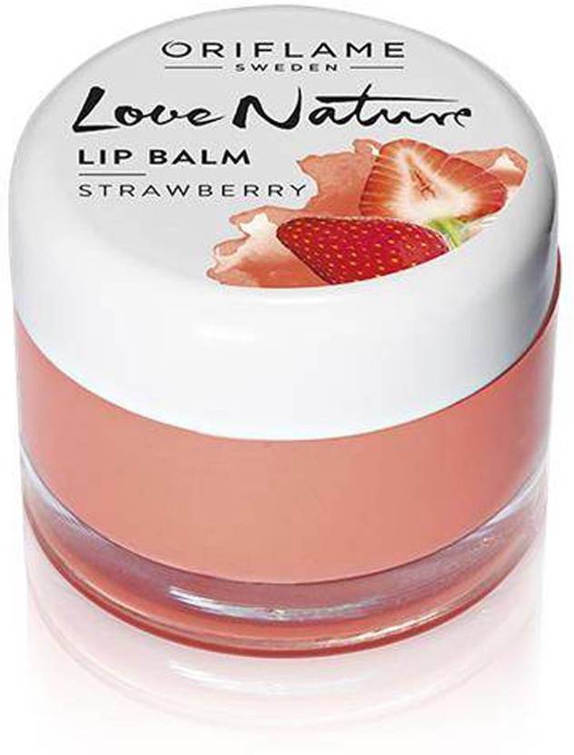 Oriflame Sweden Love Nature Lip Balm Strawberry Price in India, Buy