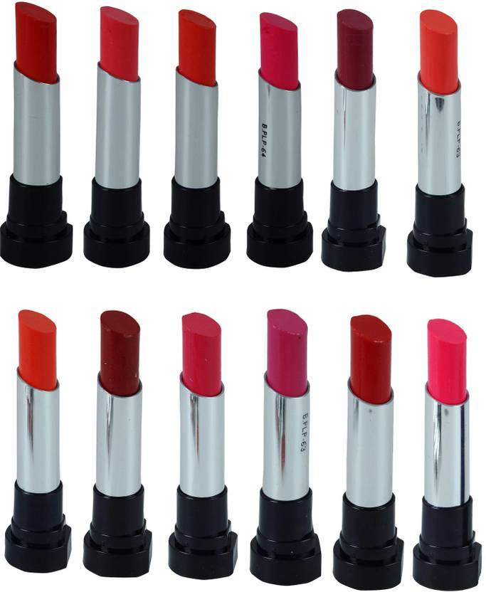BLUE HEAVEN Innocence Matte Lipsticks Set of 12 Price in India, Buy
