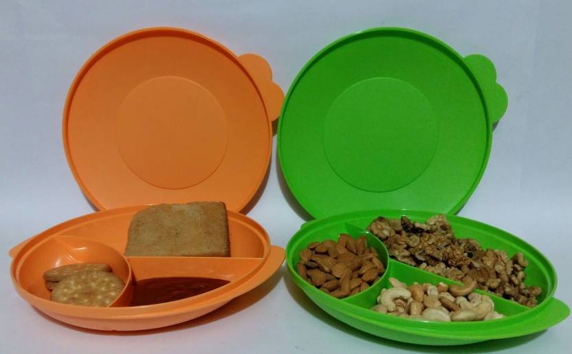 Tupperware divided dish 2 Containers Lunch