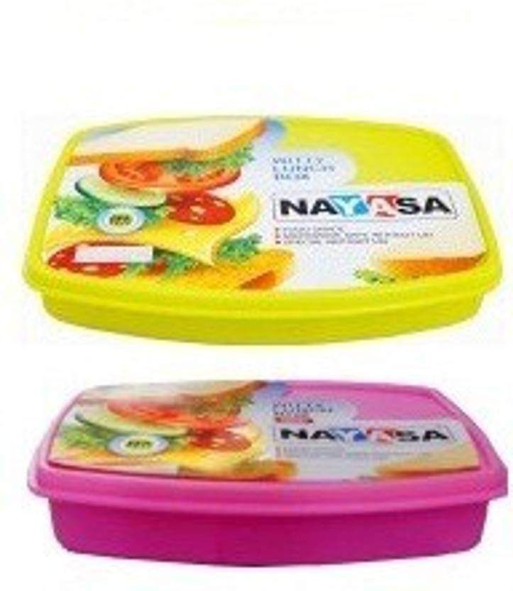 NAYASA 15486 2 Containers Lunch Box