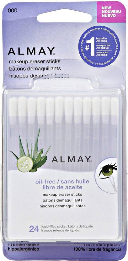 Almay Oil Free Eye Makeup Remover Eraser Sticks Makeup Remover