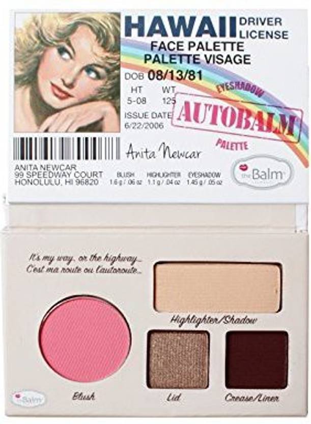 The Balm Autobalm Face Palette Hawaii Price In India Buy The